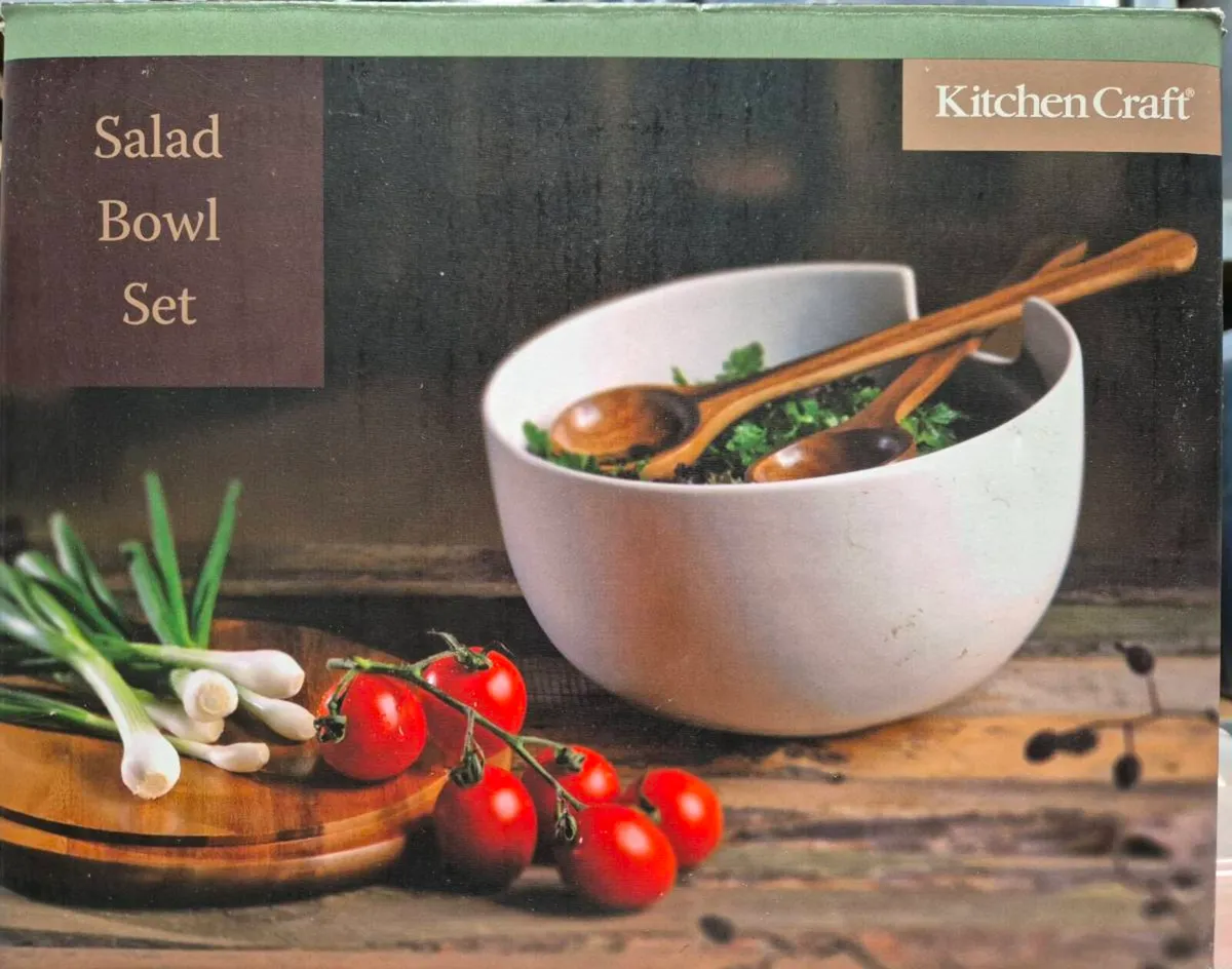 KitchenCraft Salad Bowl Set - Image 1