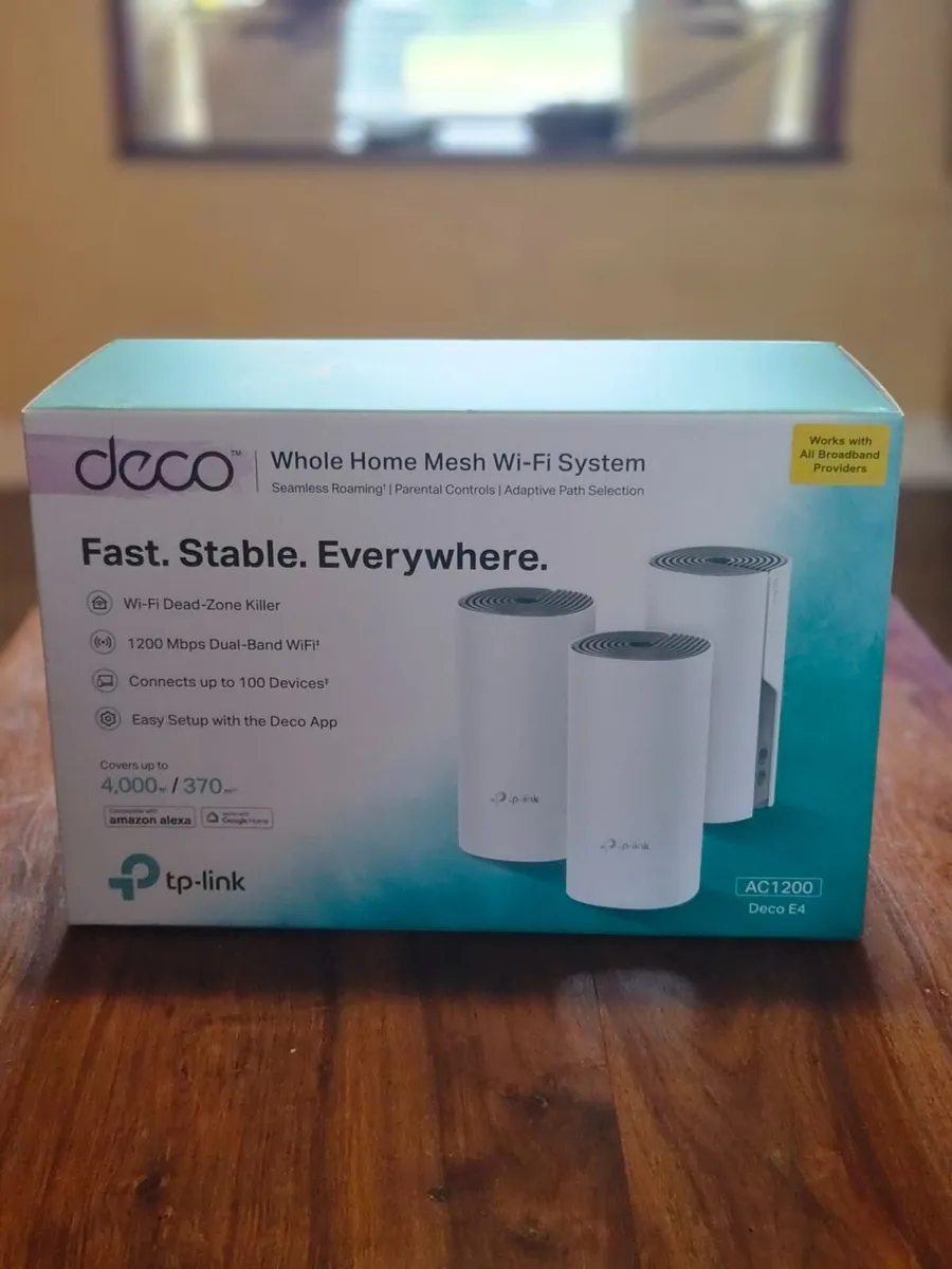 TP-Link Deco E4 AC1200 Whole Home Mesh WiFi System - Image 2