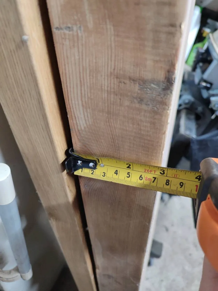 Solid Oak Fireplace Mantel Beam - Image 4