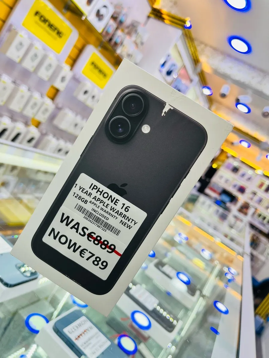 🔥iPhone 16 128GB New 1 year apple warranty - Image 1