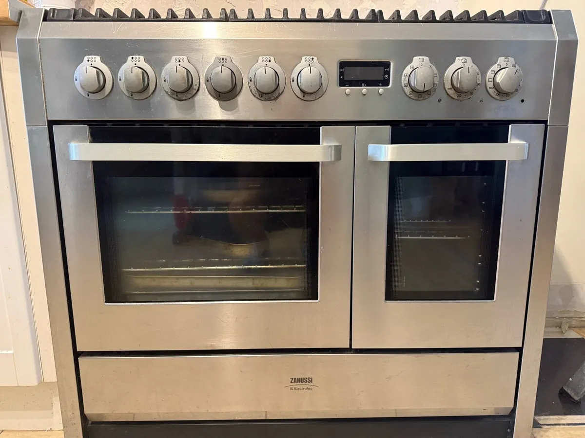 Zanussi Stainless Steel Range Cooker - Image 1