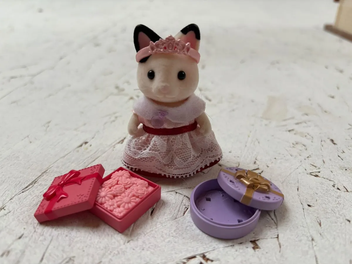 Sylvanian Family - Birthday girl cat - Image 2
