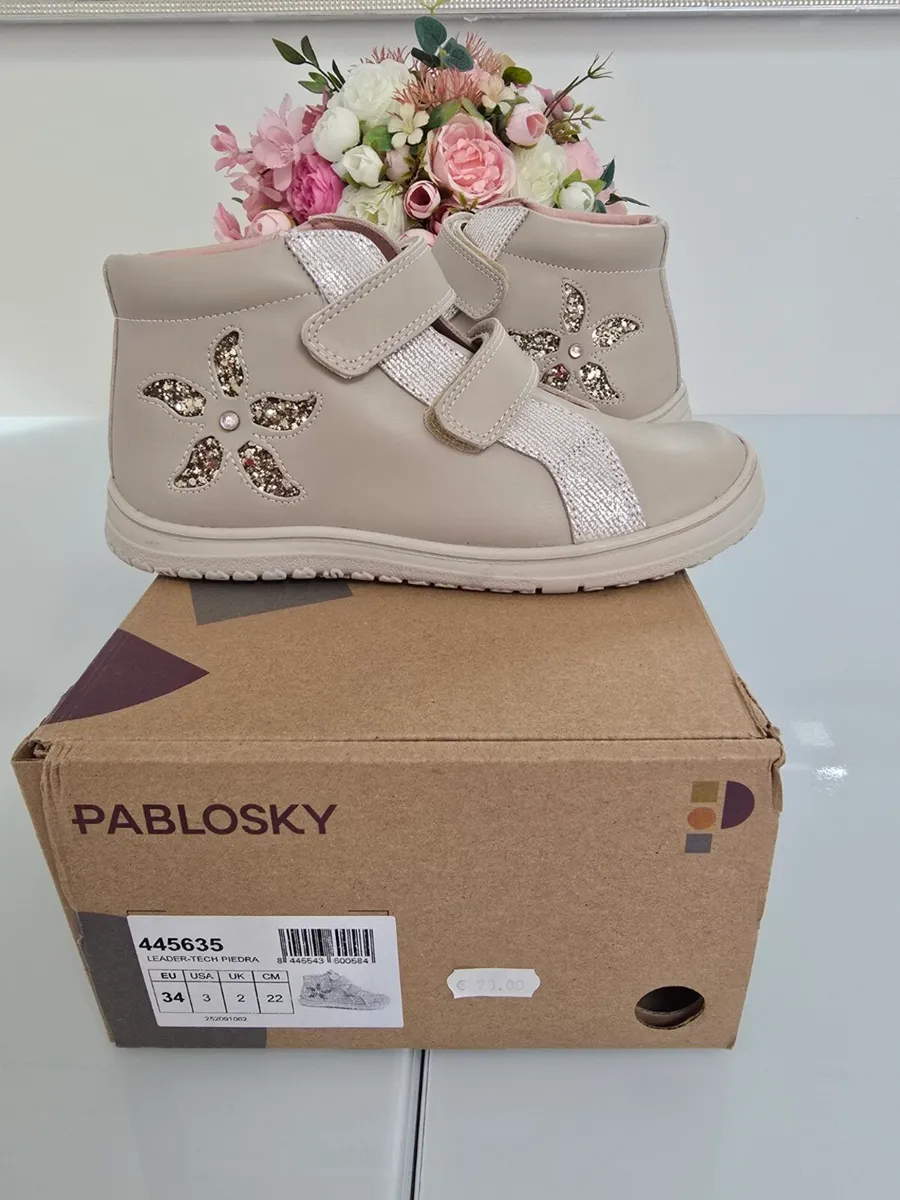 Brand New Pablosky Girls’ Boots – Size 34 - Image 2