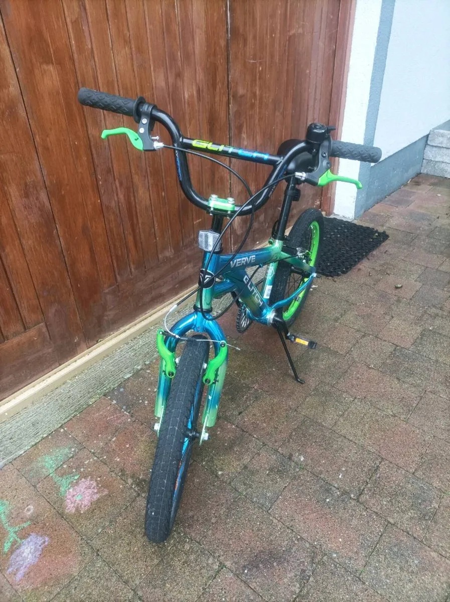 18 Inch Glitch Bike Metallic Blue - Image 2