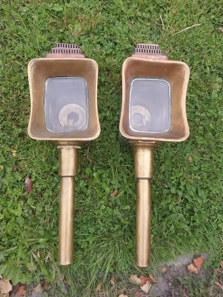 Carriage Lamps x 2 - Image 1