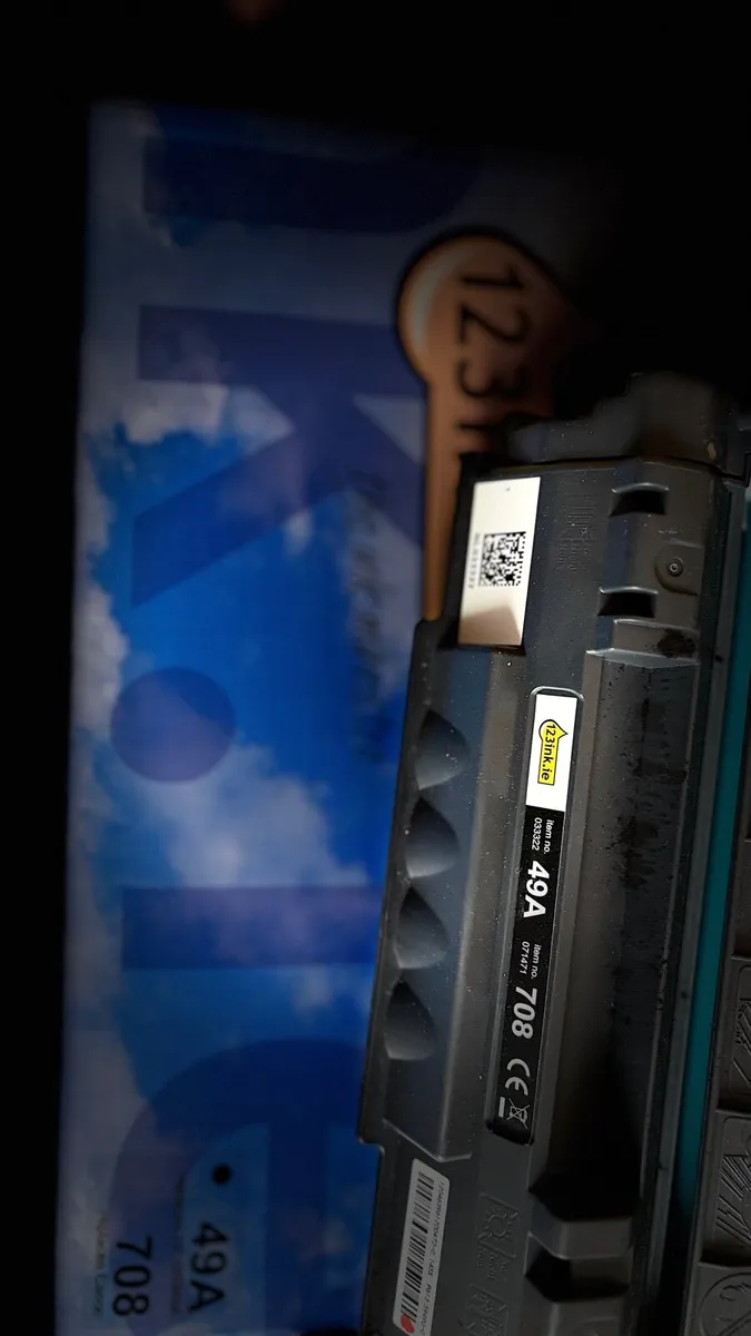 Ink Toner Cartridge.  Fits HP49A OR CANON 708 - Image 1