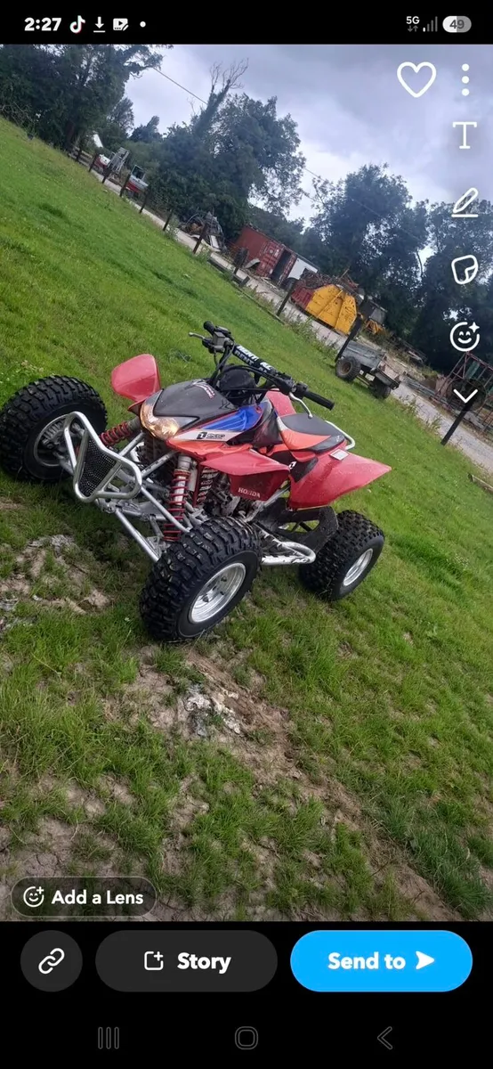 Honda 450 Trx R - Image 1