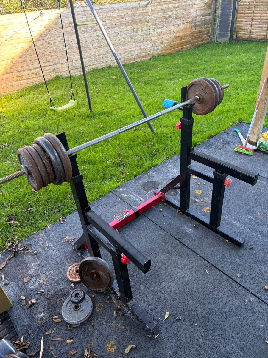 Rack, bench & inch weights - Image 1