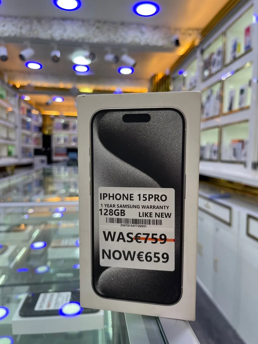 🏎️IPHONE  15PRO 1YEAR WARRANTY LIKE NEW   🔥😍🔋 - Image 1