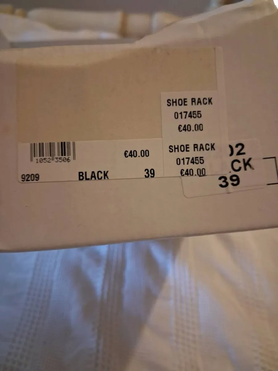 Black wedge boot UK 6 - Image 3