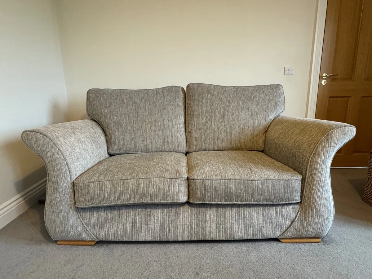 Grey 2 Seater Couch Incl Delivery - Image 1