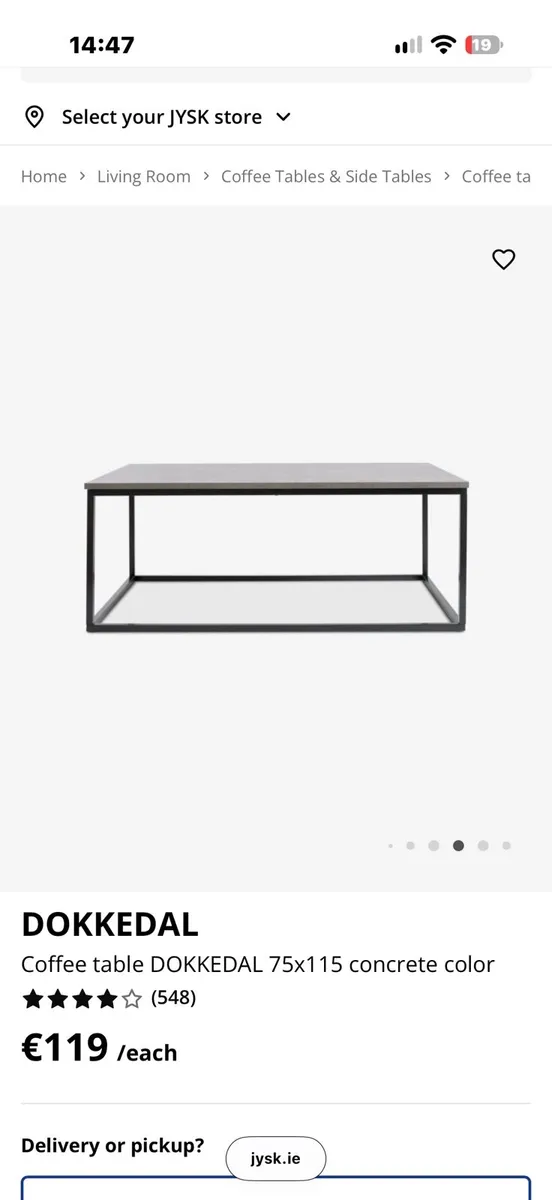 Coffee table - Image 1