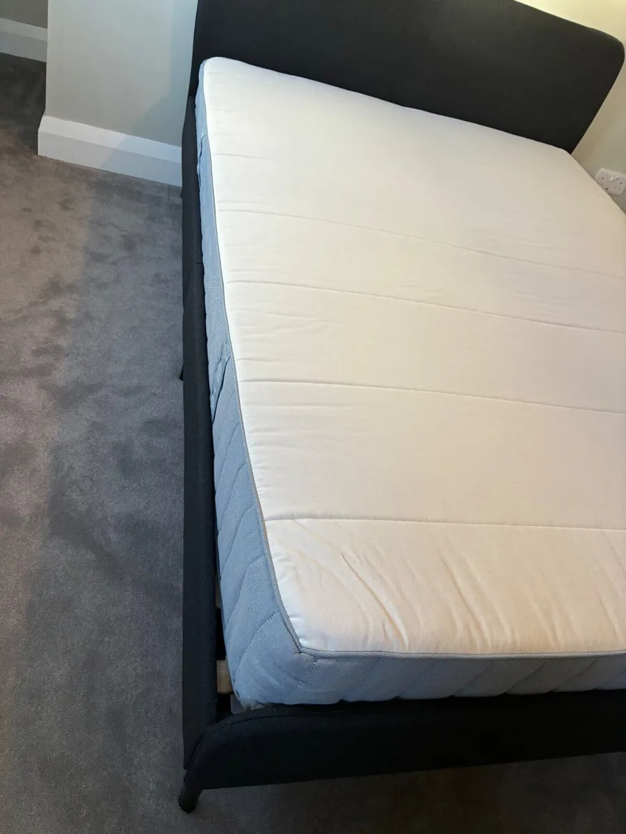 Ikea bed frame and mattress - Image 3
