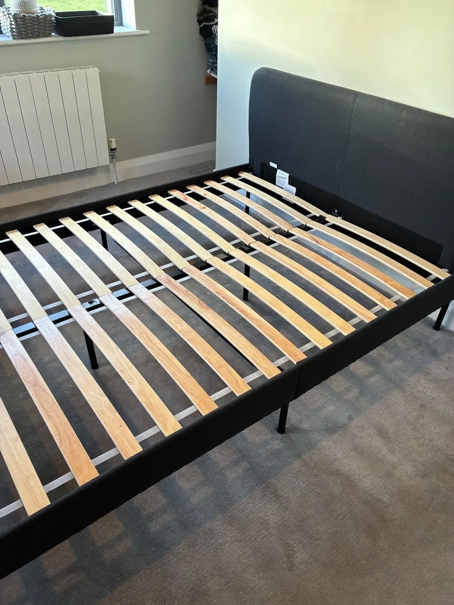 Ikea bed frame and mattress - Image 4
