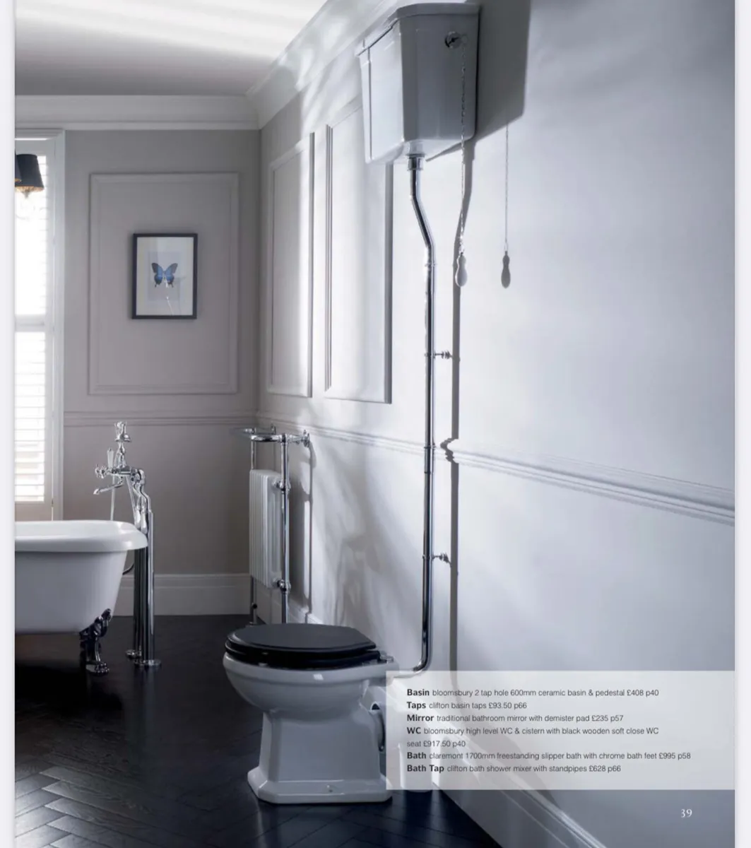 High Level Cistern & Chrome Pipework – BRAND NEW for sale in Offaly for ...
