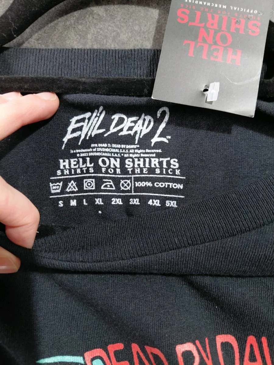 Evil dead tshirt - Image 4