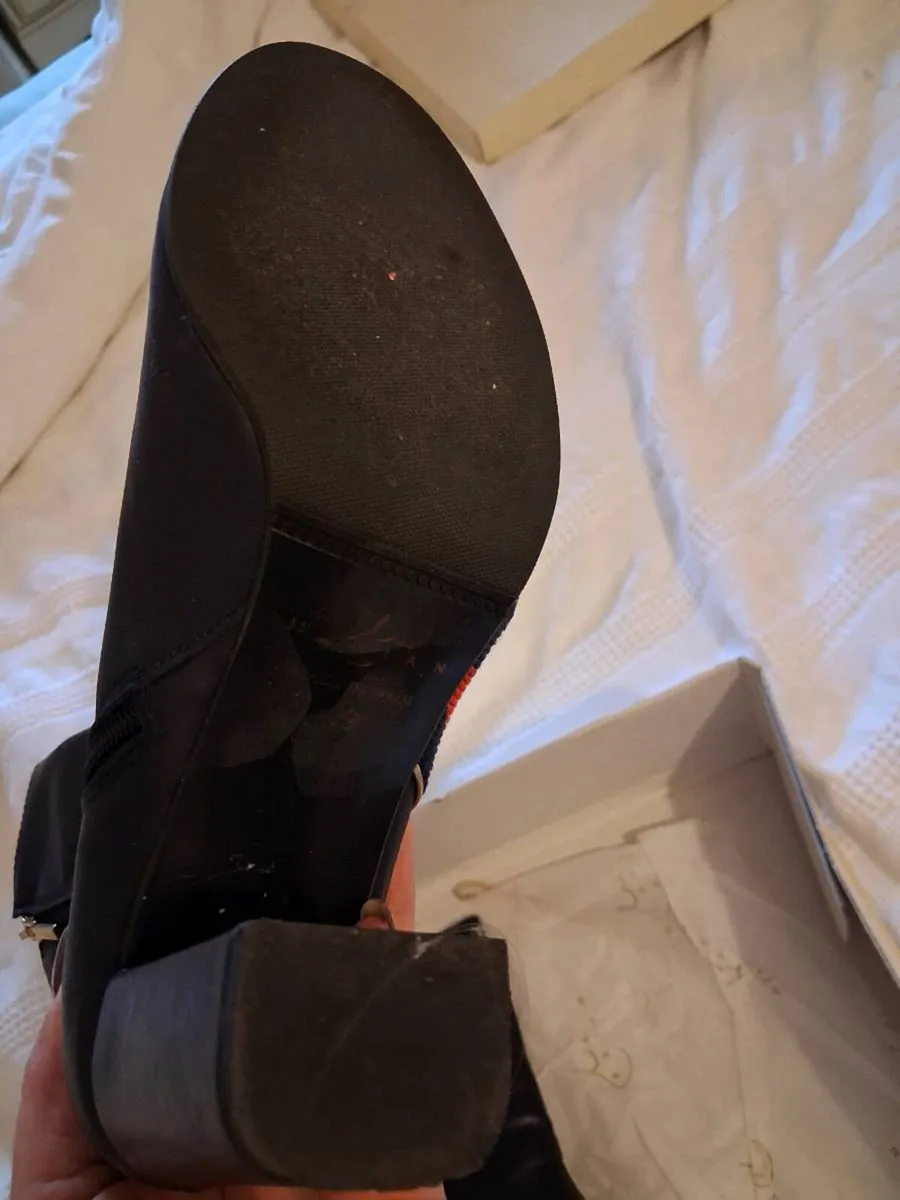 Marian navy pearl ankle boot UK 6 - Image 2