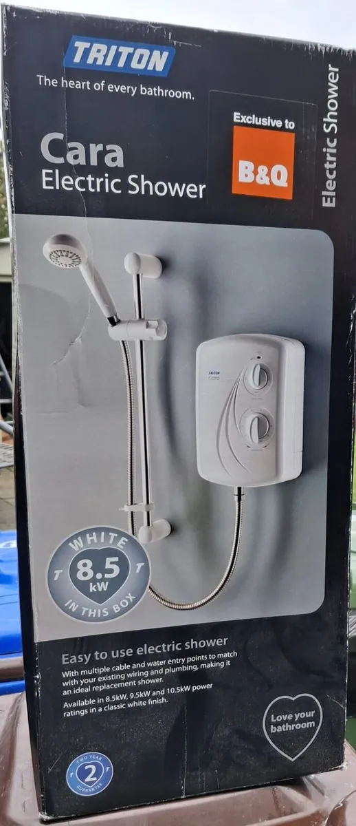 Triton Cara 8.5kw shower - still boxed/unopened - Image 1