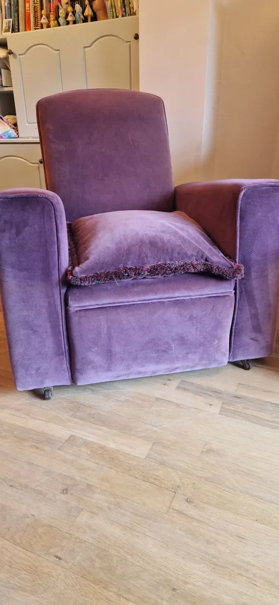 Armchair - velvet - Image 3