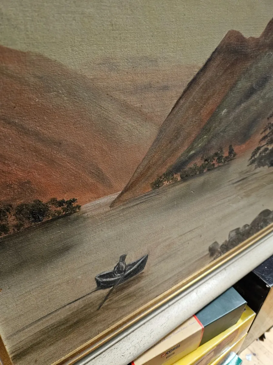 Picture Oil on Canvas - Image 4