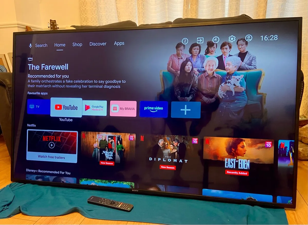 Sony 65” 4K HDR Android Smart TV - Image 1