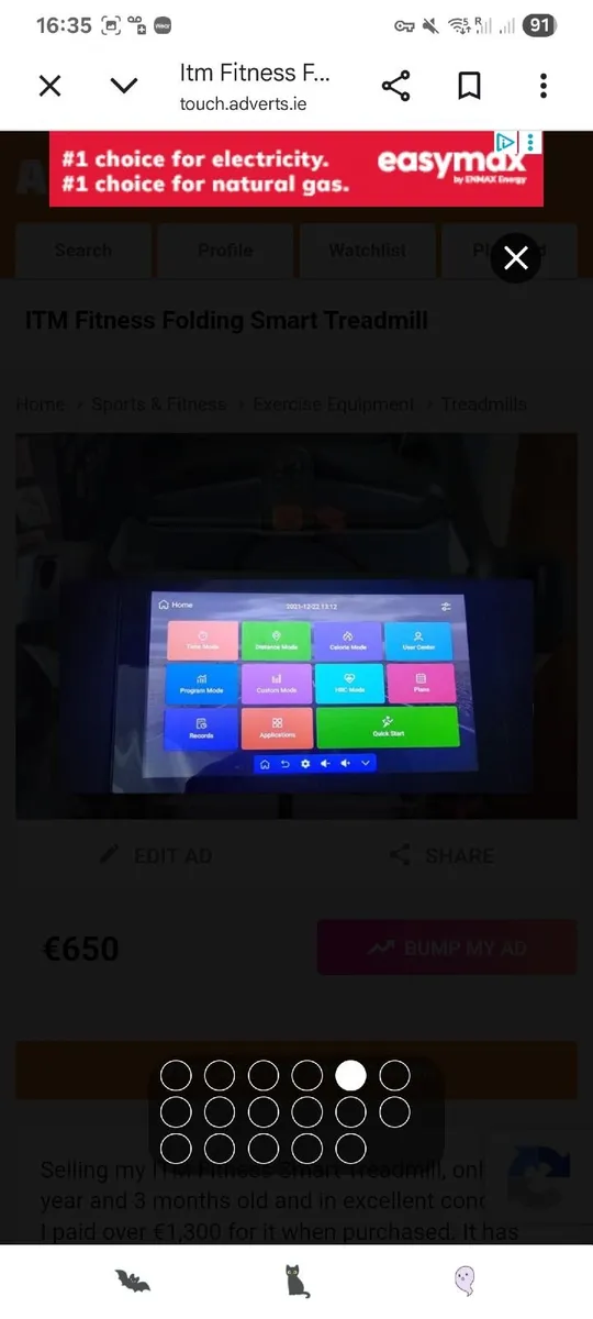 ITM Fitness Smart Treadmill - Image 3