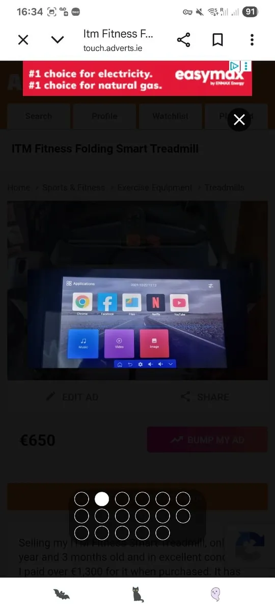 ITM Fitness Smart Treadmill - Image 4