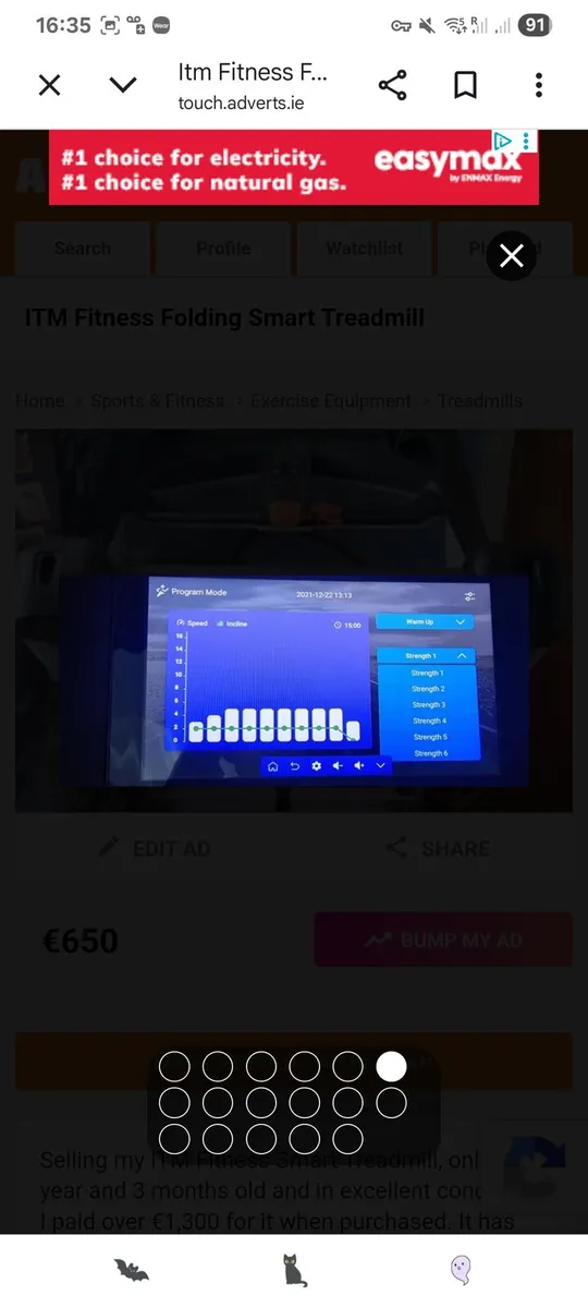 ITM Fitness Smart Treadmill - Image 2