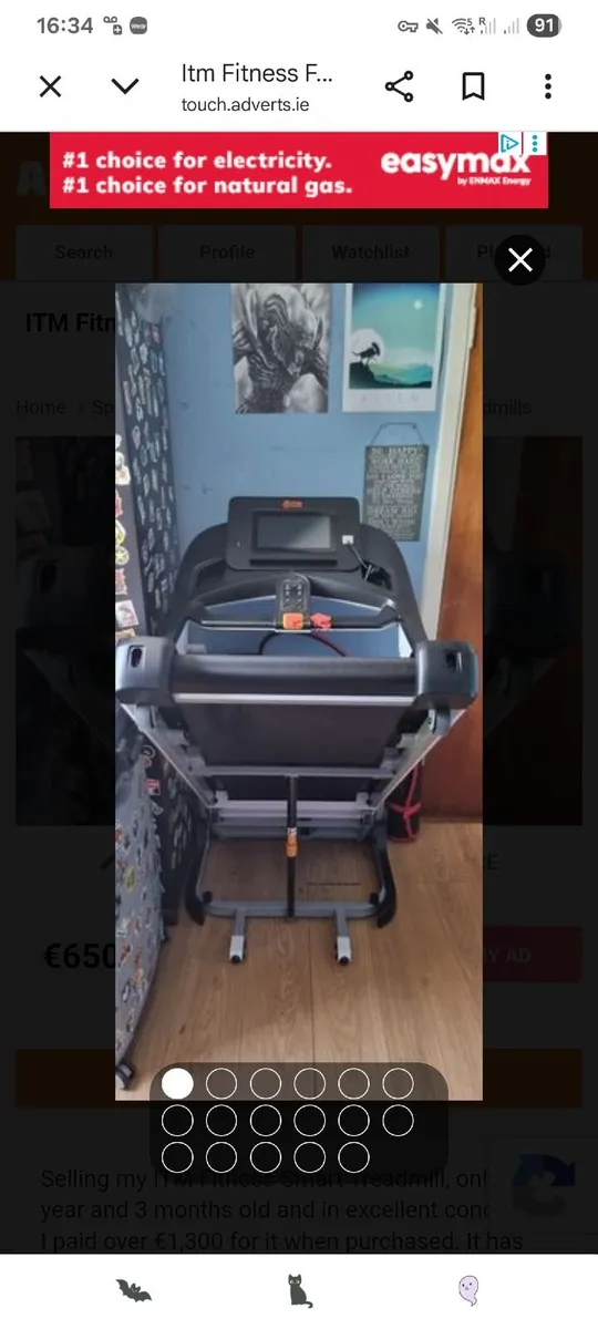 ITM Fitness Smart Treadmill - Image 1