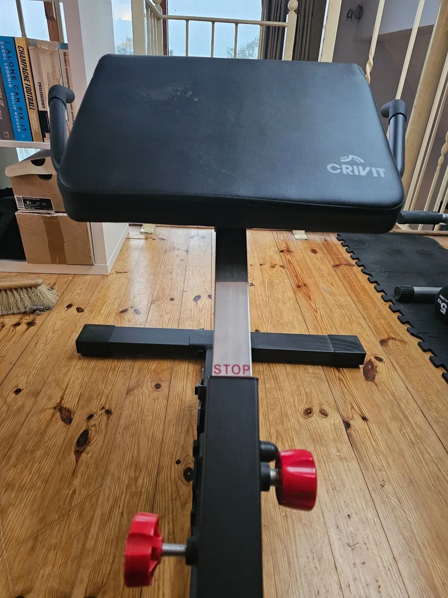 CRIVIT adjustable abdominal and back bench - Image 3