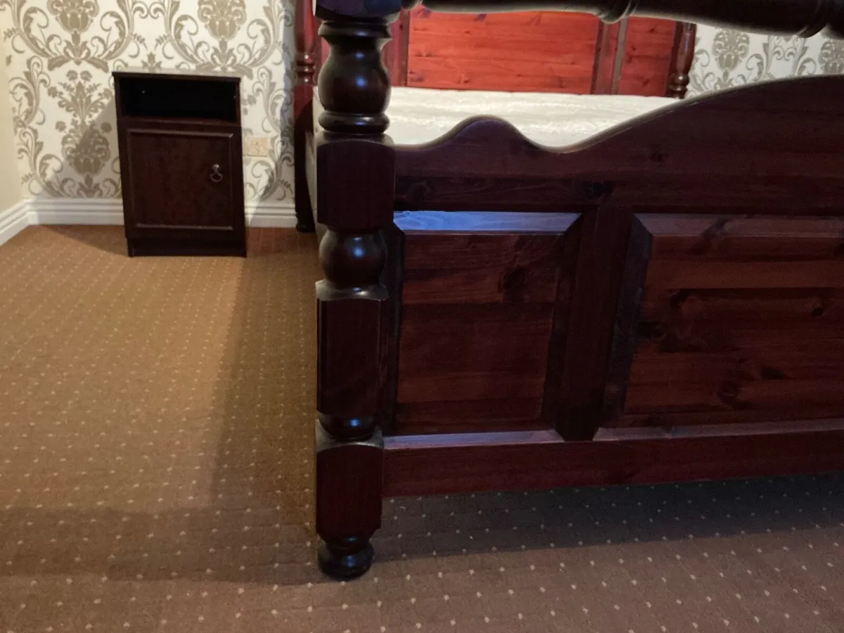 mahogany look bedroom furniture - Image 2