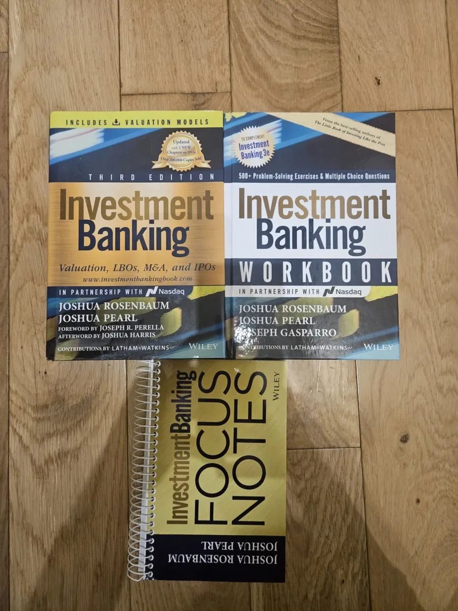 Investment Banking Books by Rosenbaum & Pearl