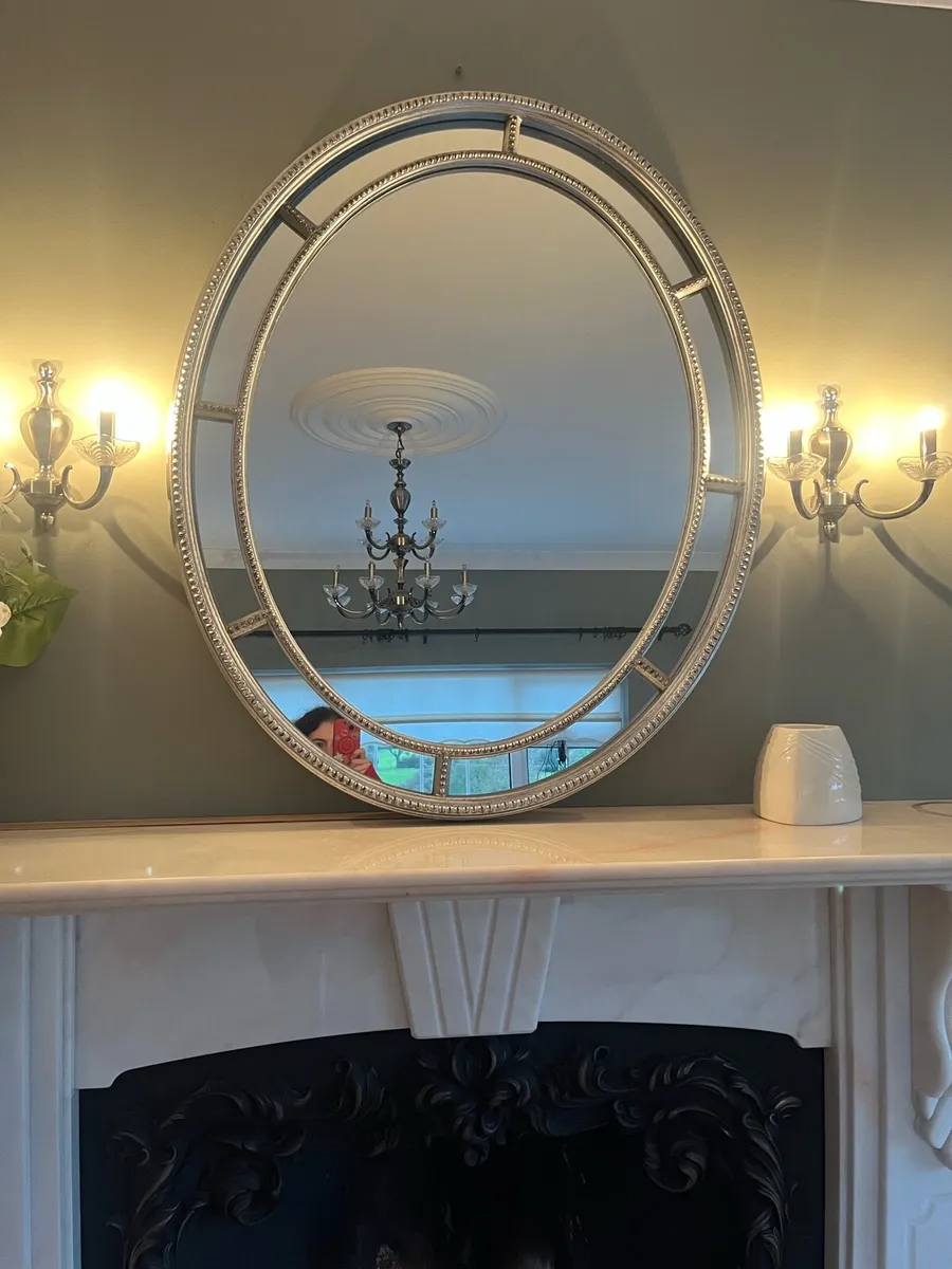 Silver mirror - Image 1