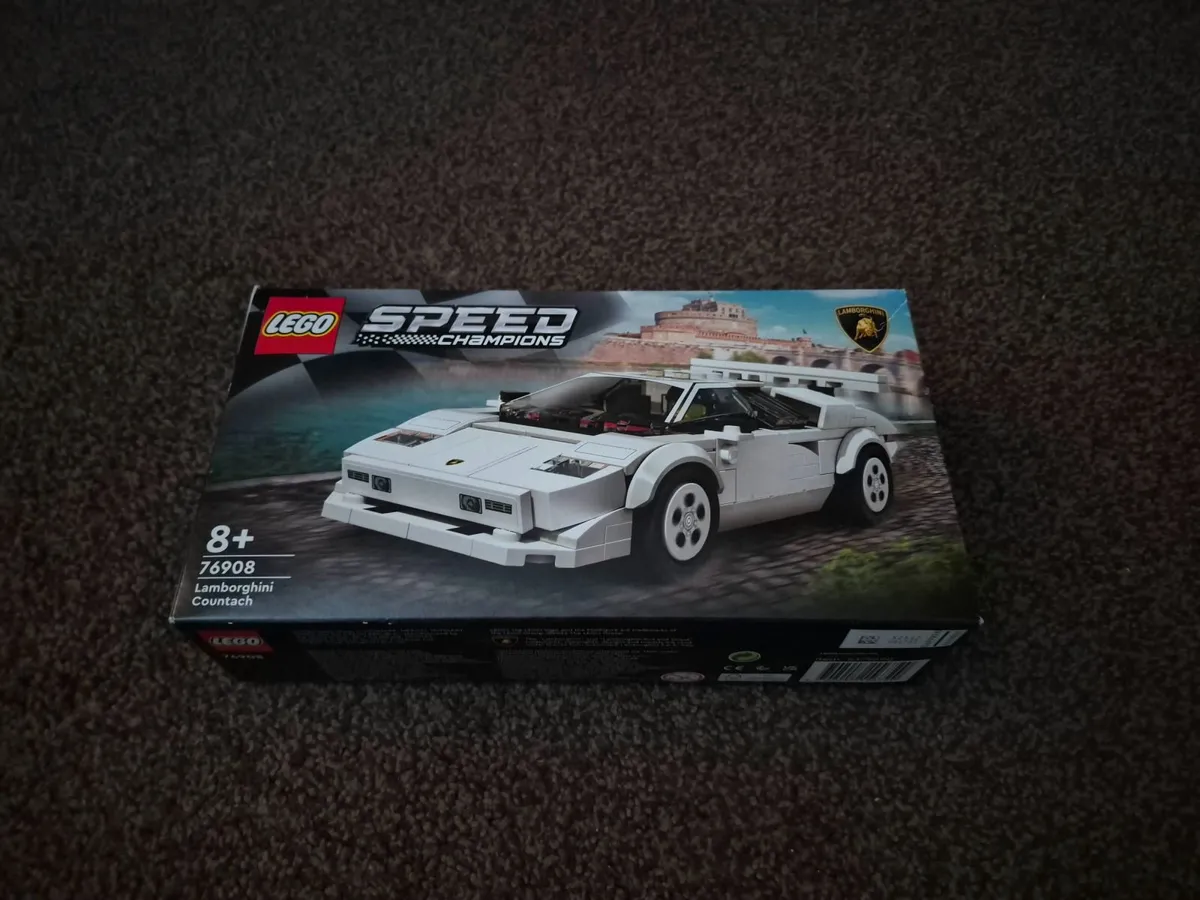 Lego Countach, Aston & Record Player - Image 1