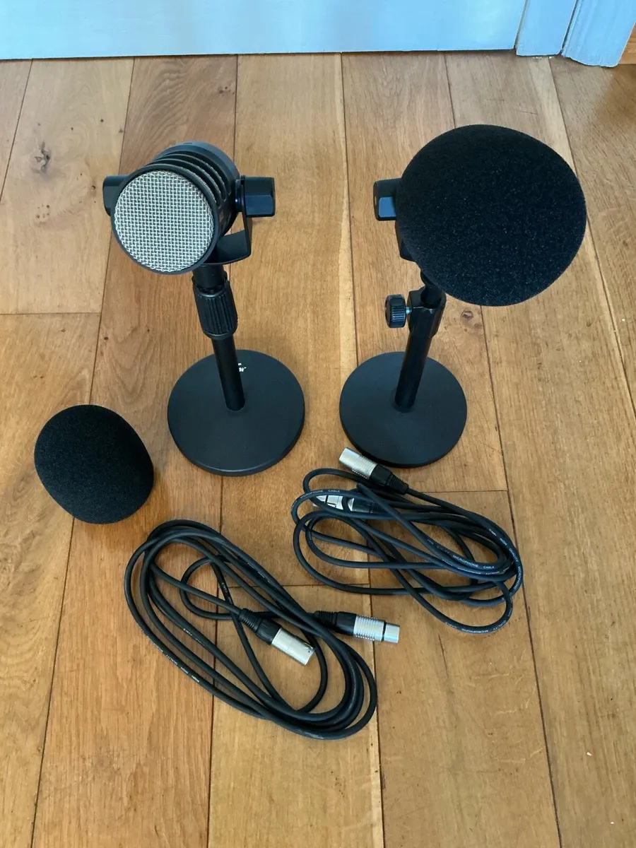 2 × RØDE PodMic Microphones - Image 1