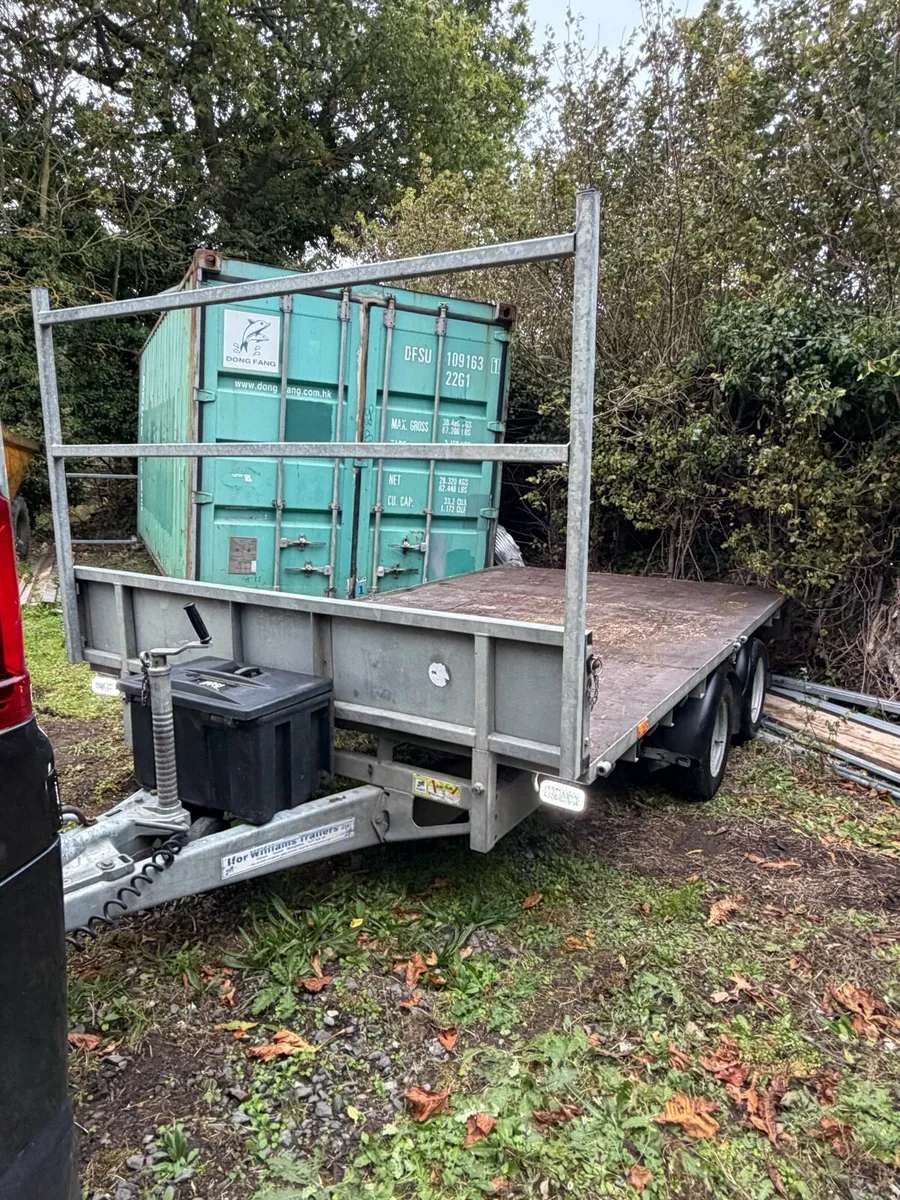 Ifor Williams 12x6,6 Flatbed trailer - Image 1