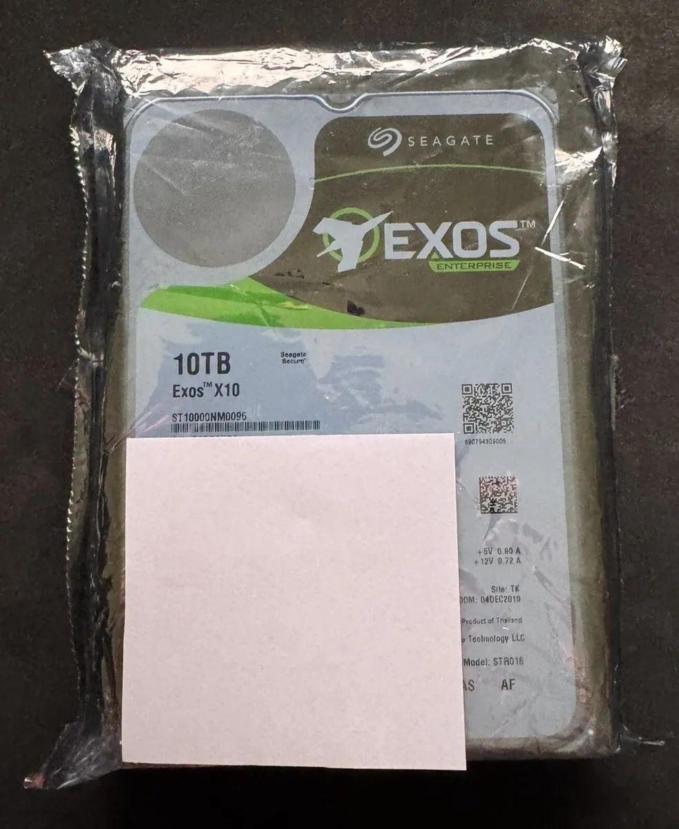 Seagate Exos X10 Hard Drive 10 TB - SAS 12 Gb/s - Image 1