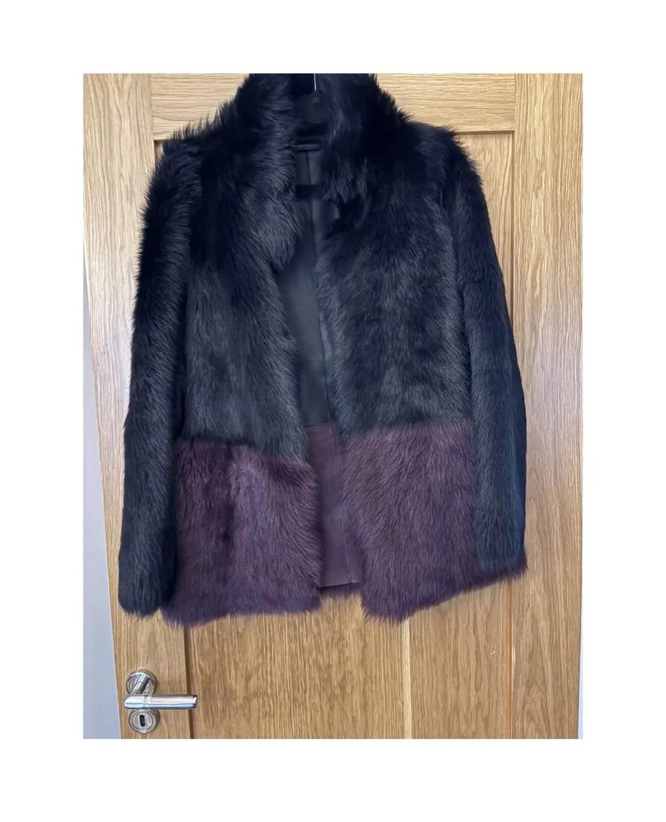 L K Bennet Sheepskin Coat - Image 2