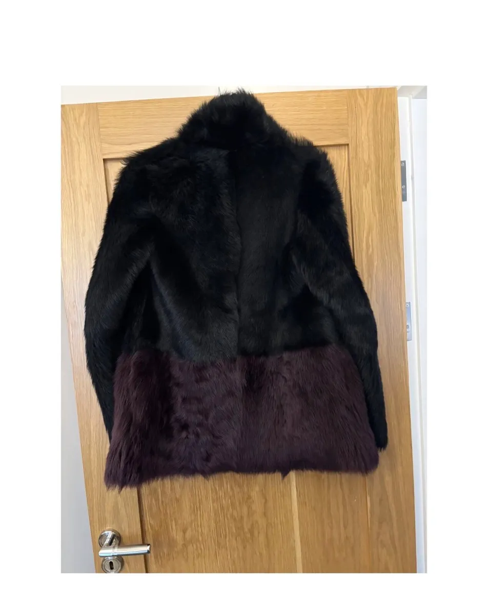 L K Bennet Sheepskin Coat - Image 3