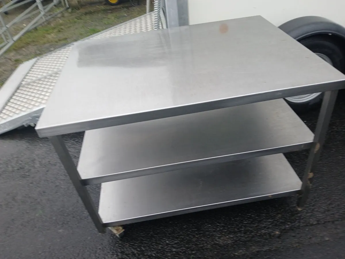 Staneless steel cabbinet  work bench  delivered - Image 2