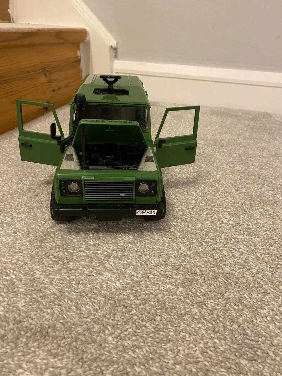 Bruder Jeep and trailer - Image 2