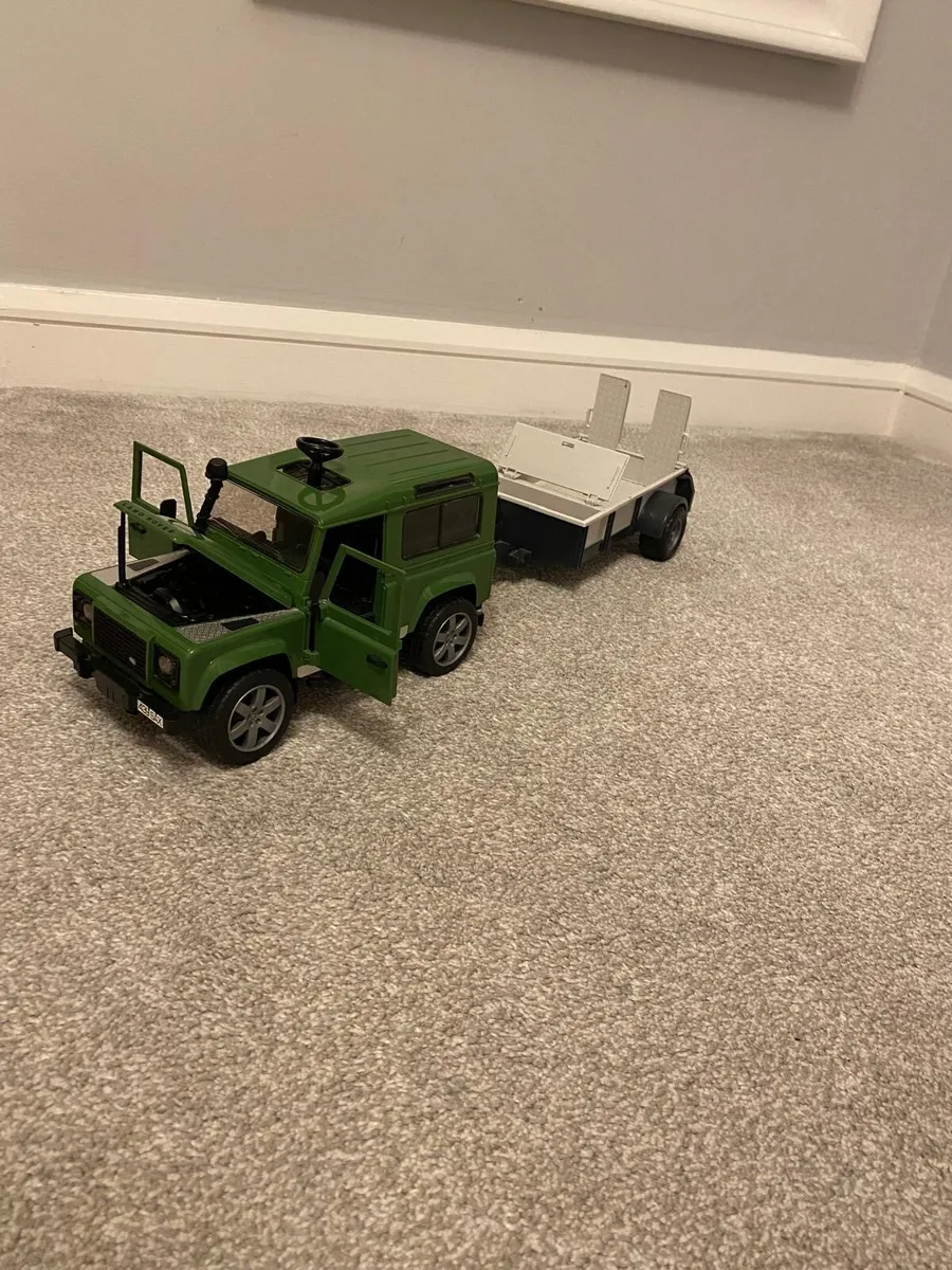Bruder Jeep and trailer - Image 3