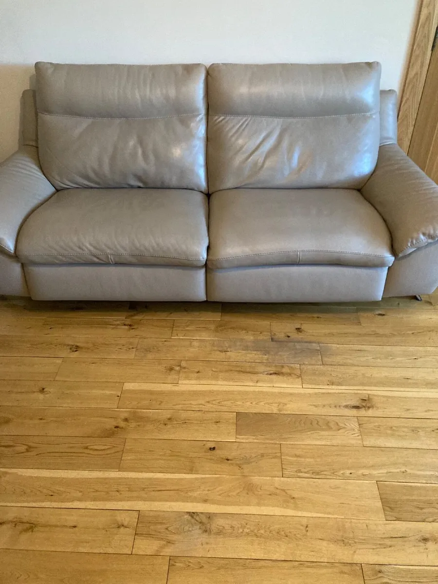 Natuzzi Three Seater and Two seater Couches. - Image 3