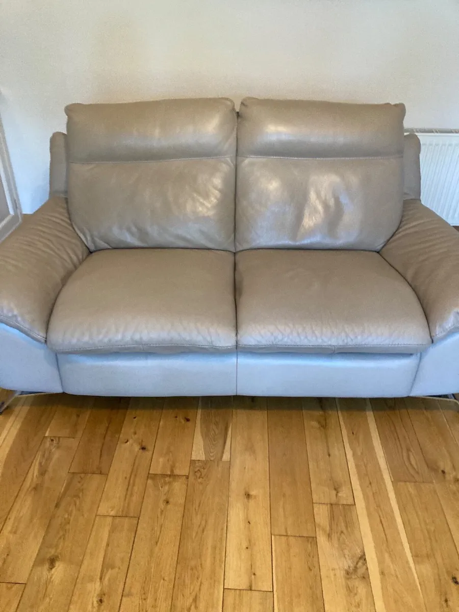 Natuzzi Three Seater and Two seater Couches. - Image 1