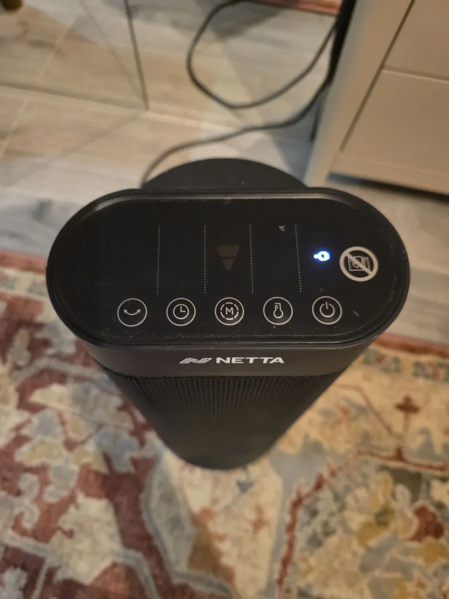 NETTA 2000W Ceramic Tower Heater (Digital Display - Image 2