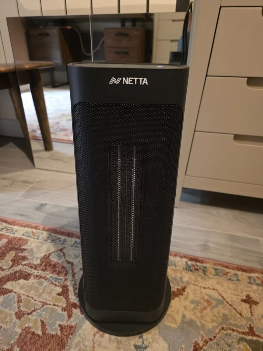 NETTA 2000W Ceramic Tower Heater (Digital Display - Image 1