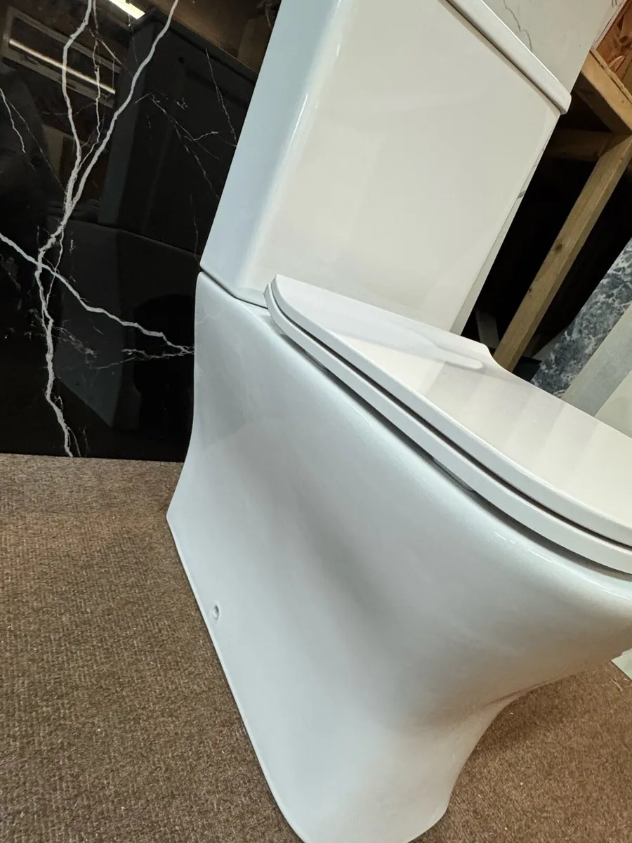 Brand New Back 2 Wall Toilet With Short Projection - Image 2