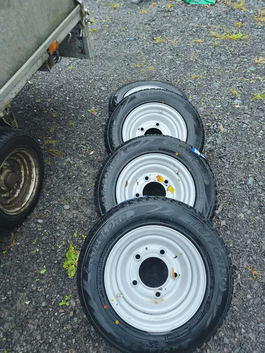 New Trailer Wheels 185/70R13 - Image 3