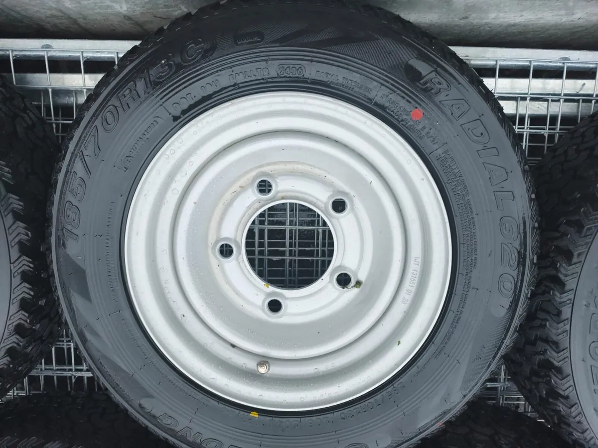 New Trailer Wheels 185/70R13 - Image 2