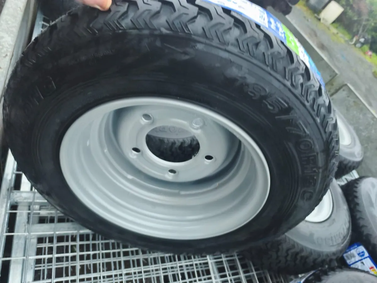 New Trailer Wheels 185/70R13 - Image 1